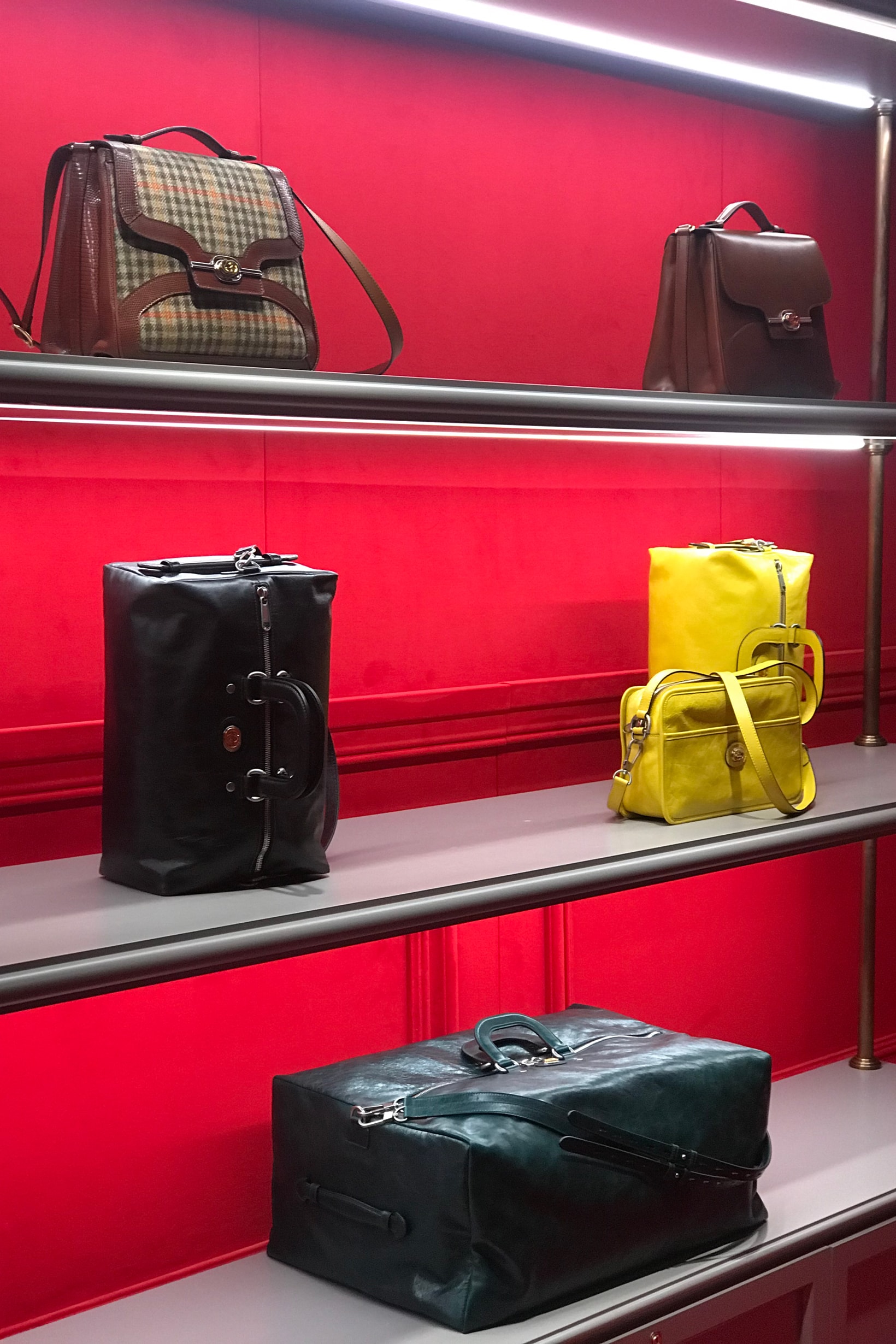 Gucci Fall Winter 2019 Collection Bags Striped Brown Black Yellow Green