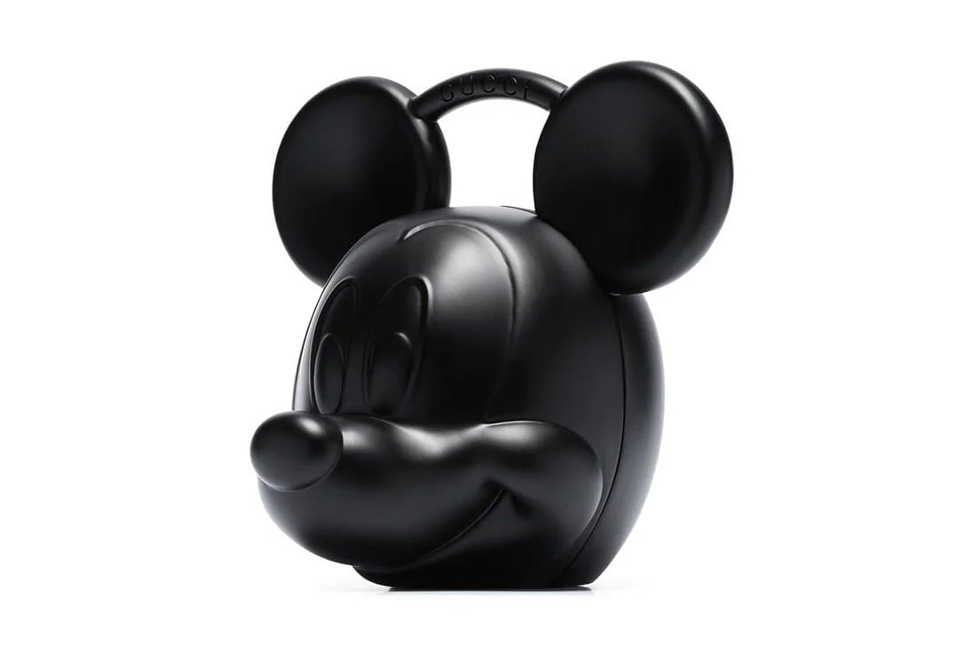 mickey mouse head purse gucci