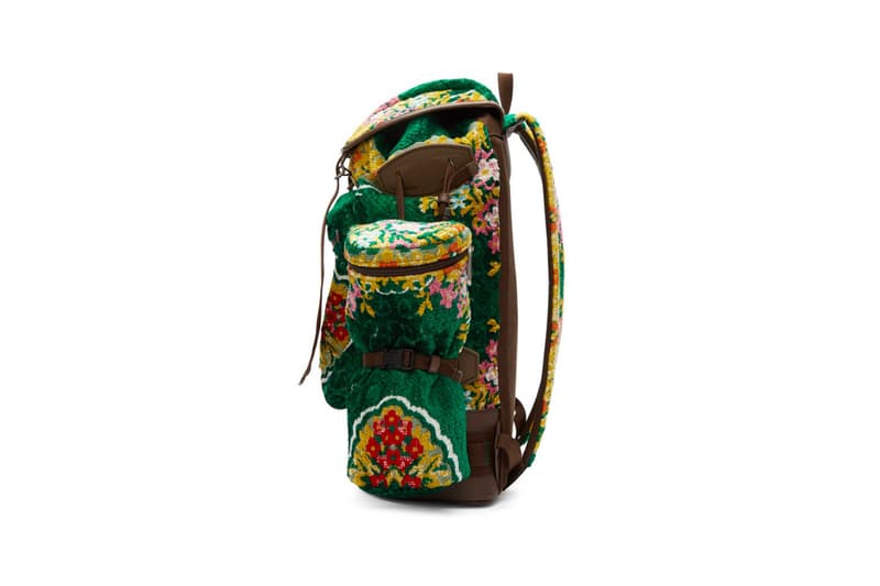 Gucci Oversized Tapestry Backpack Green