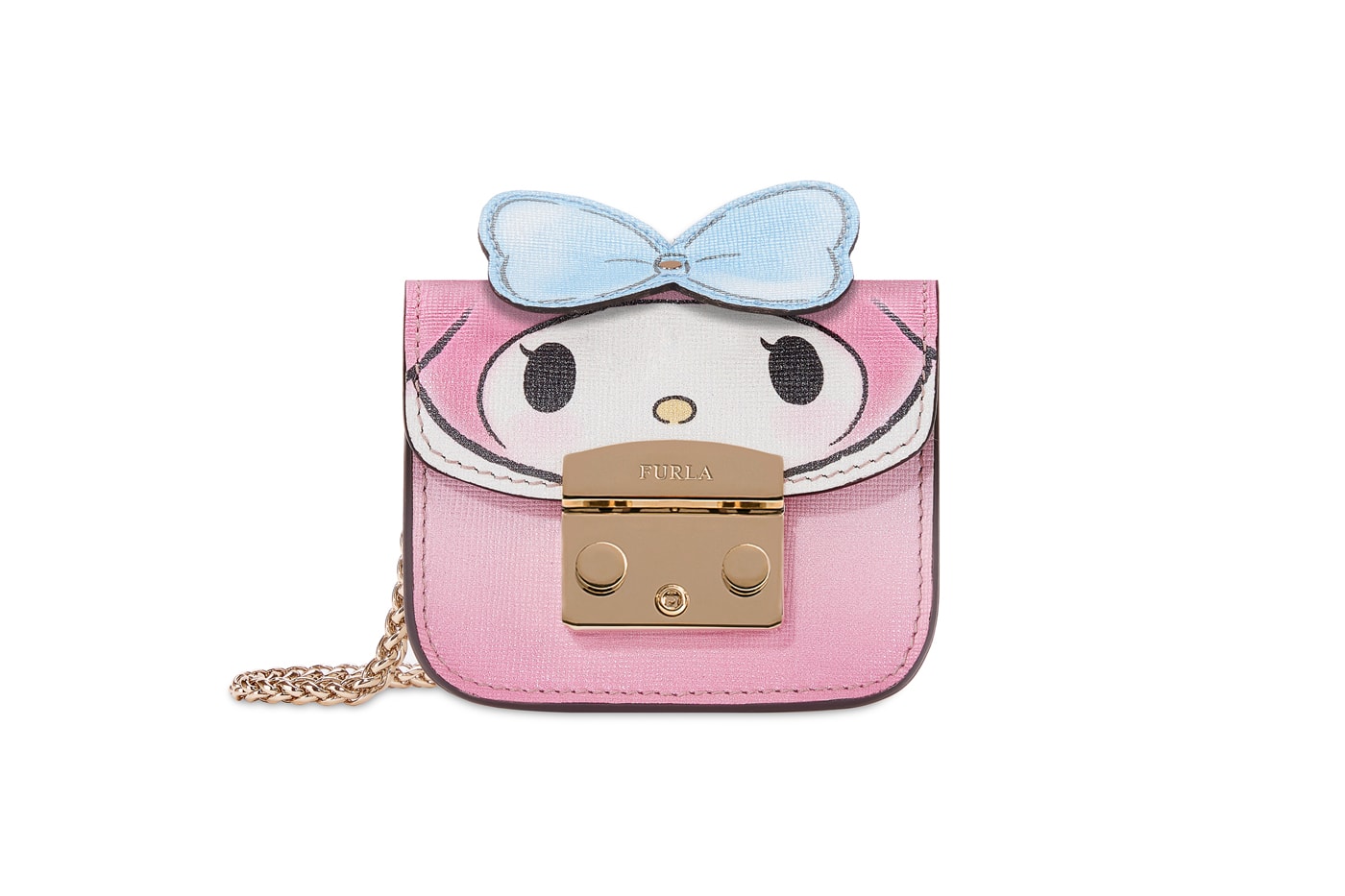 Hello Kitty x Furla Collection My Melody Cosmetic Case Pink Blue