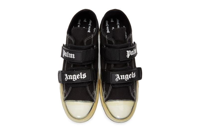 Palm Angels Velcro Sneaker Black White 