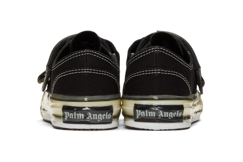 Palm Angels Velcro Sneaker Black White 