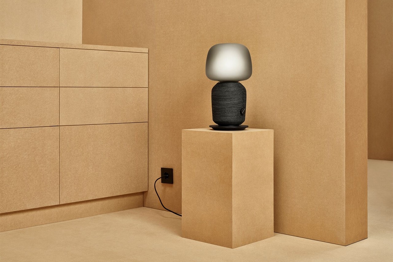 IKEA Reveals Exclusive Collaboration with Sonos Speaker Shelf Lamp Audio Music Technology Collection Tech