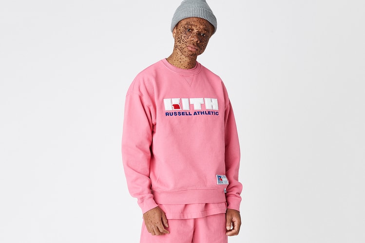 The Unisex KITH x Russell Athletic Collection Is Full of Pastel Essentials