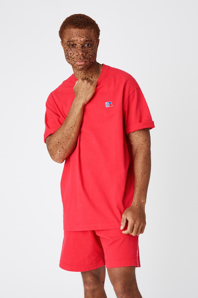 KITH Russell Athletic Unisex Collaboration Pastel Graphic T-Shirt Hoodie Sweatshirt Shorts Ronnie Fieg