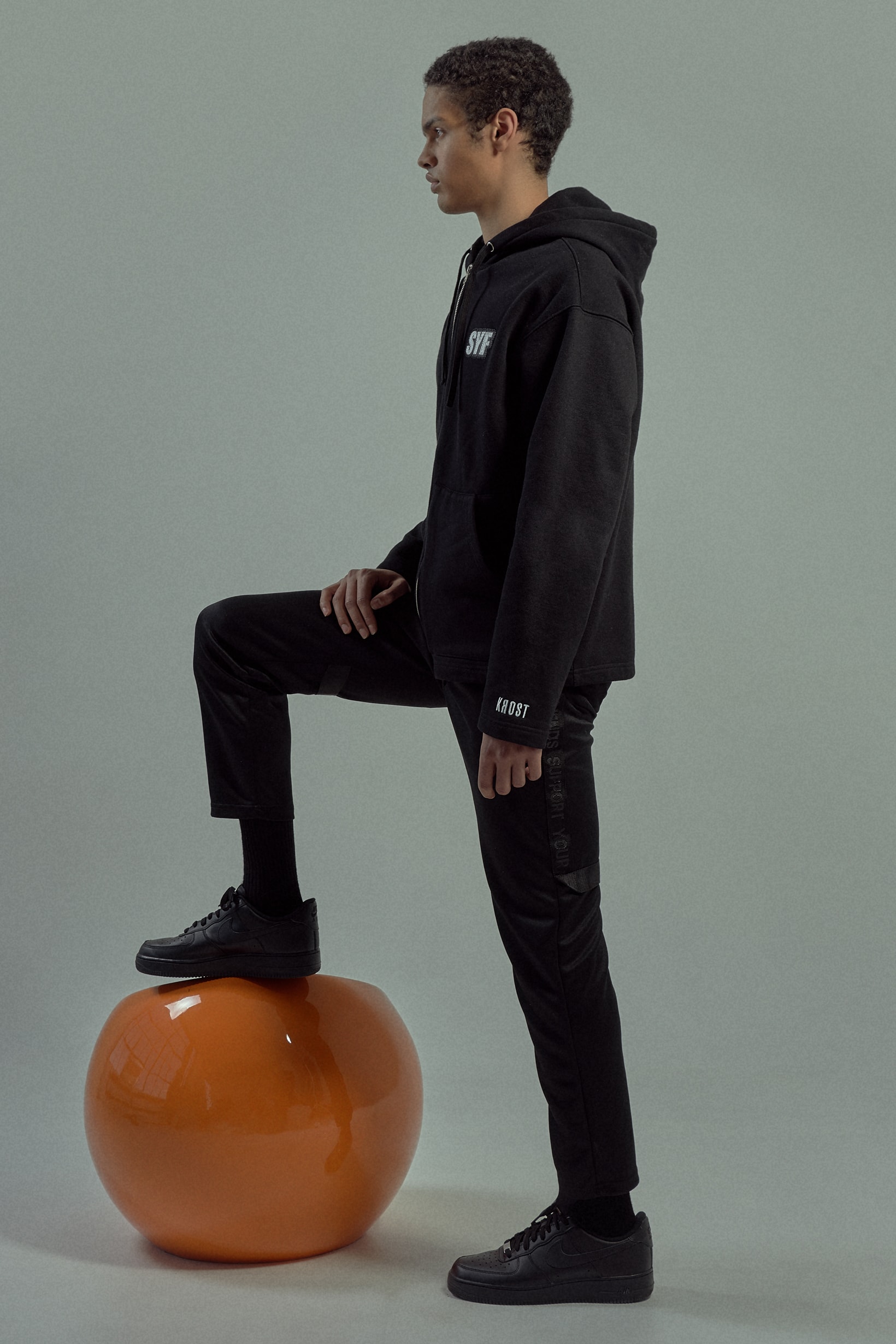 KROST Second Semester Collection Hoodie Pants Black