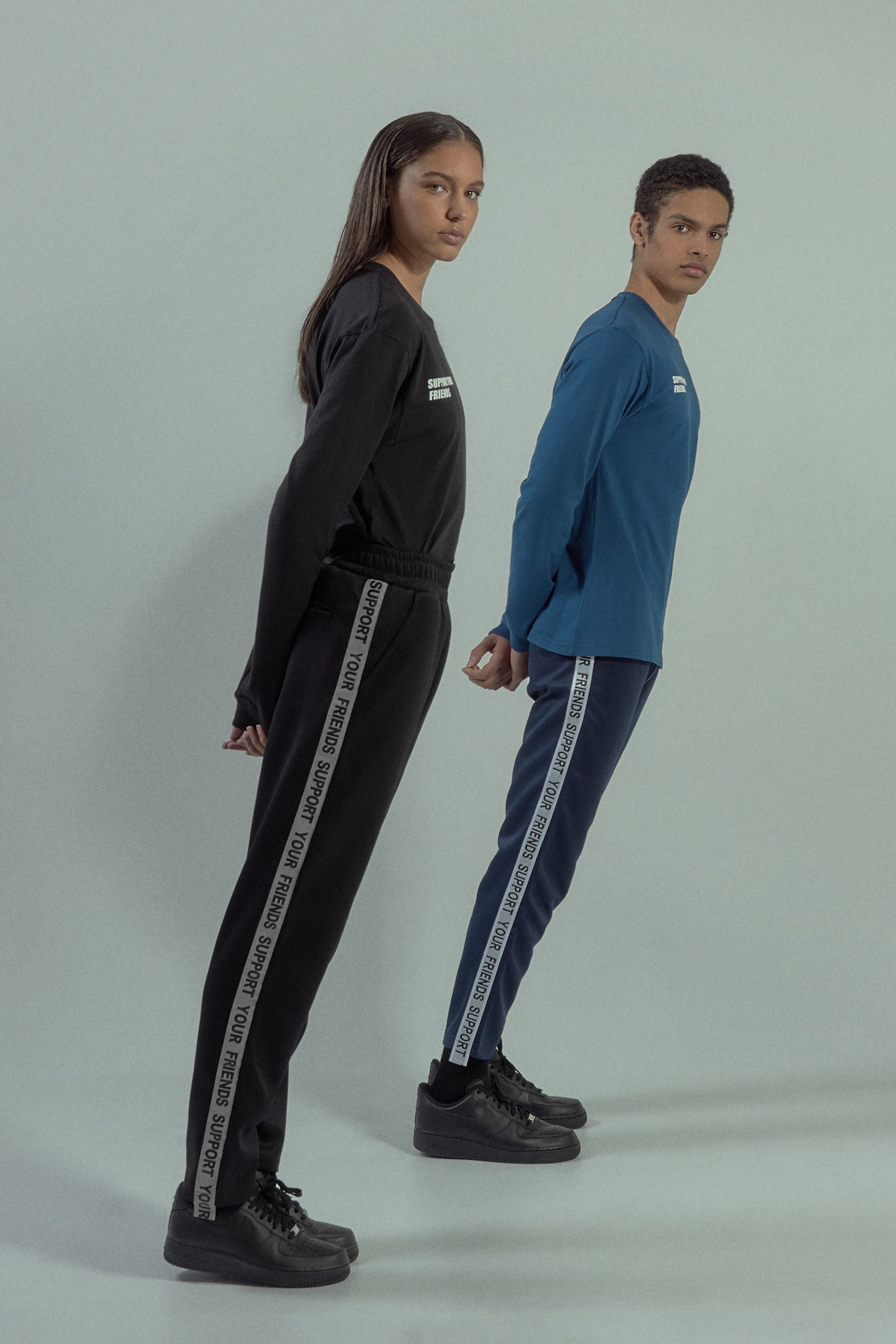 KROST Second Semester Collection Long Sleeved Shirts Track Pants Black Blue