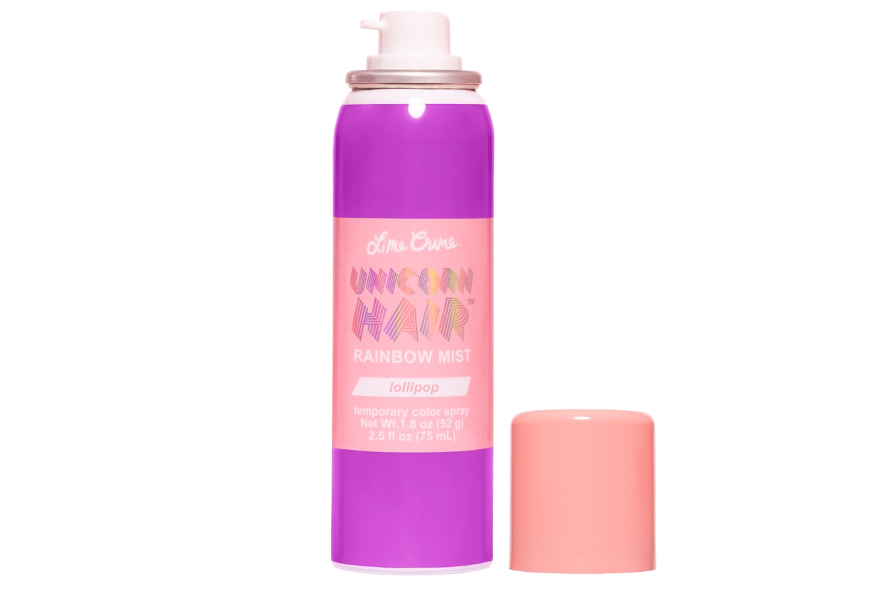 Lime Crime Unicorn Hair Rainbow Temporary Color Pink Red Festival Ombre