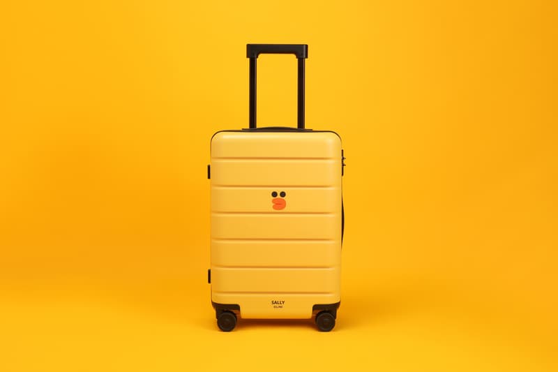 LINE FRIENDS x Xiaomi Sally Suitcase Yellow Black