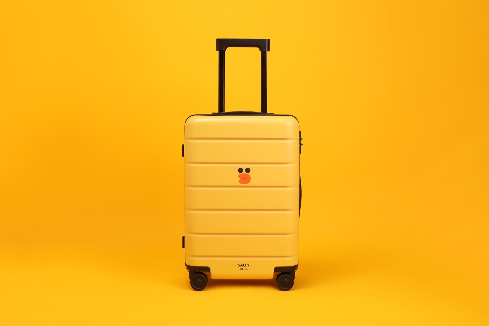 LINE FRIENDS x Xiaomi Sally Suitcase Yellow Black