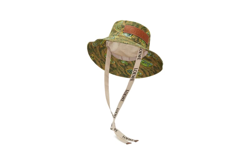 Loewe Paula Ibiza Summer 2019 Collection Hat Green