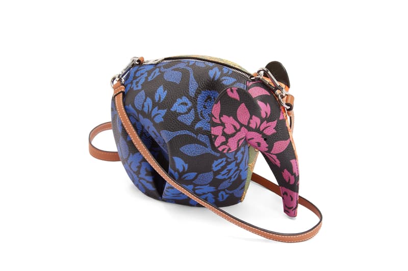 Loewe Paula Ibiza Summer 2019 Collection Elephant Bag Blue