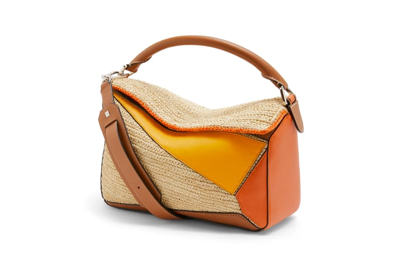 Loewe Paula Ibiza Summer 2019 Collection Puzzle Bag Cream Orange Red