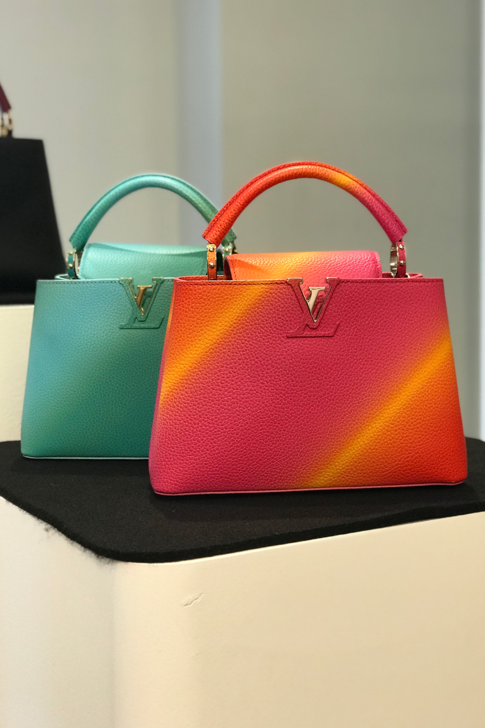 Louis Vuitton Fall Winter 2019 Closer Look Handbags Pink Orange Teal