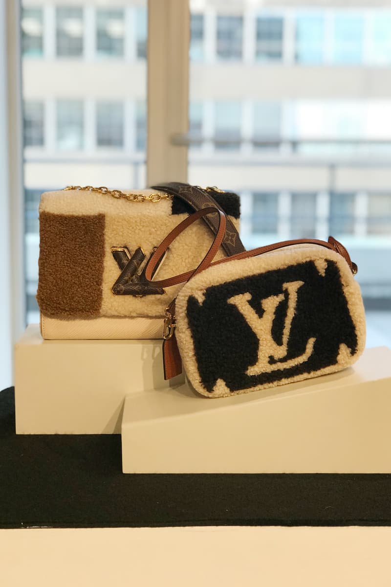 Louis Vuitton FW19 Teddy Fleece Handbags | HYPEBAE