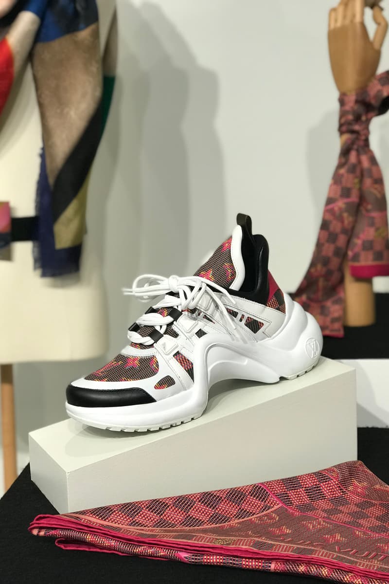 Louis Vuitton Fall Winter 2019 Closer Look Archlight Sneaker White Brown