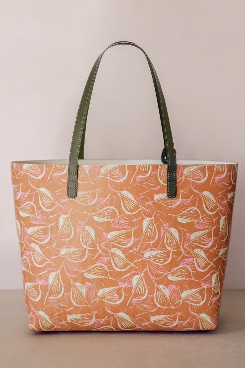 Marc Camille Chaimowicz x Mansur Gavriel Spring Summer 2019 Tjw Tote Bag Peach Navy