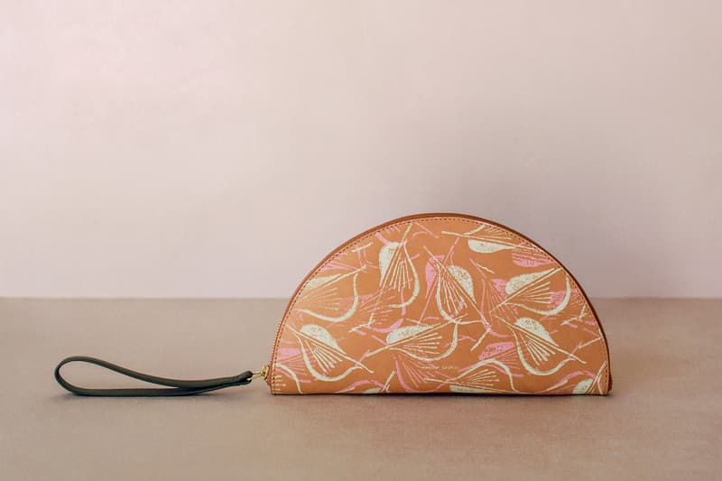 Marc Camille Chaimowicz x Mansur Gavriel Spring Summer 2019 Tjw Wallet Peach Navy