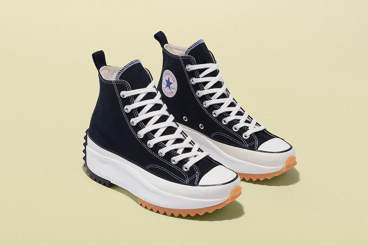 JW Anderson Converse Run Star Hike Sneaker Sneakers Spring Summer 2019 SS19 Black White Collaboration Platform