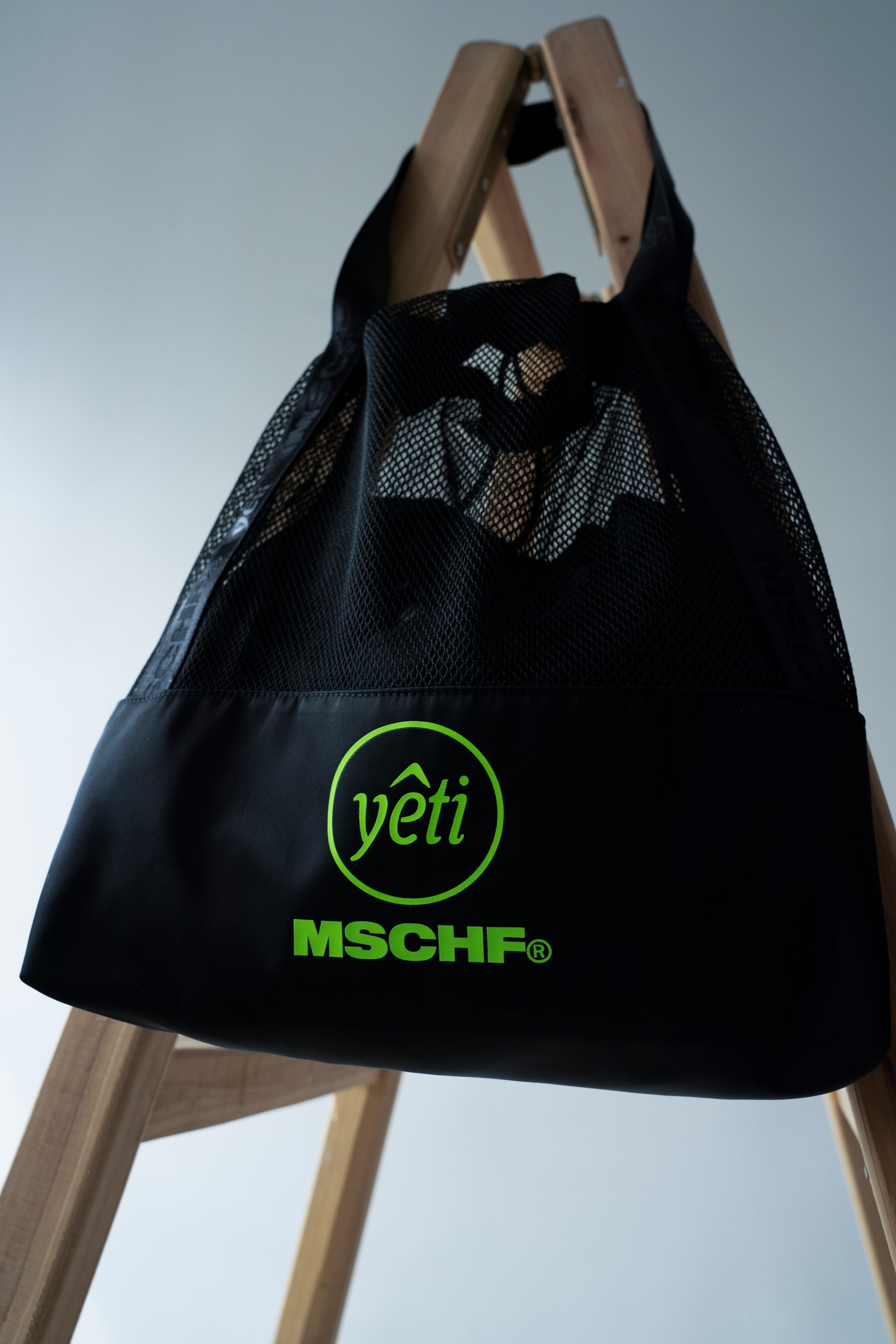 MISCHIEF x YETI OUT Fury Glow Capsule Collection Tote Black