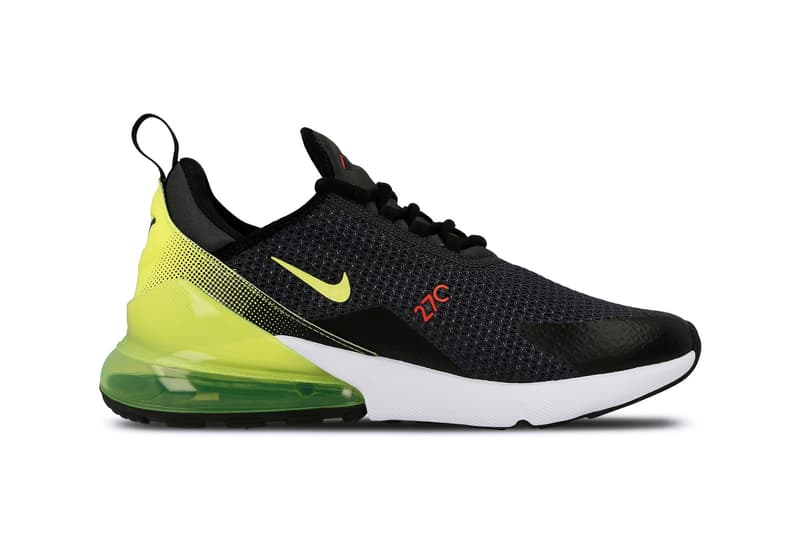 Nike Air Max 97 Air Max 270 "Volt" Pack Sneaker Shoe Neon Green Black White Design Trend