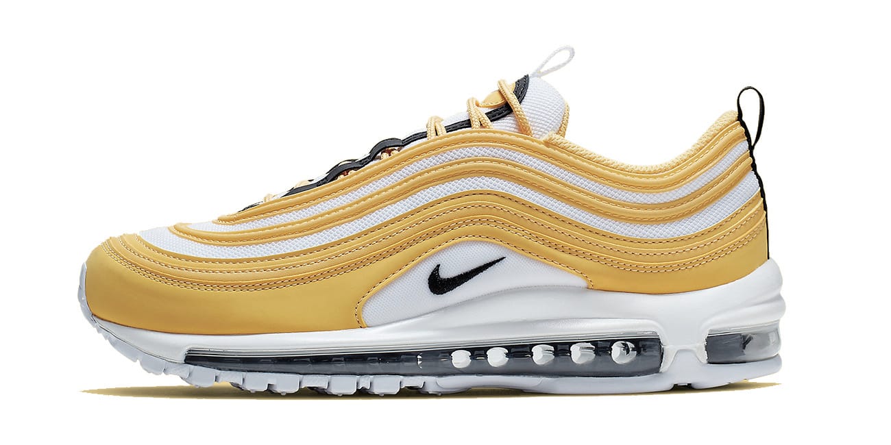 yellow and white 97 air max
