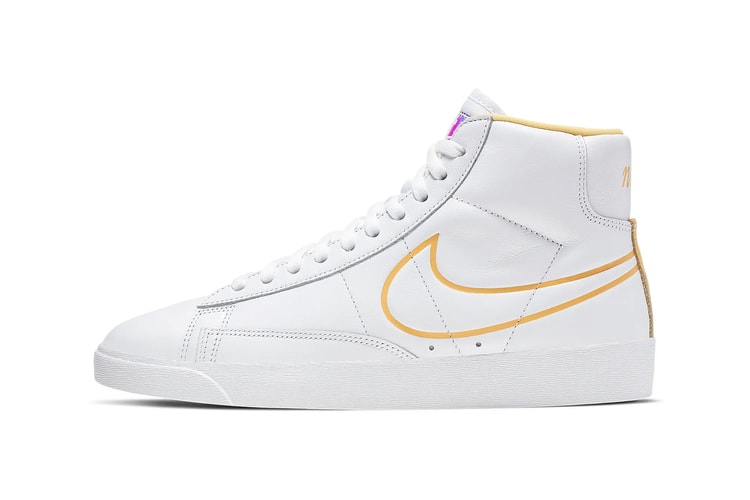 Nike's Latest Blazer Mid Features a Golden Swoosh