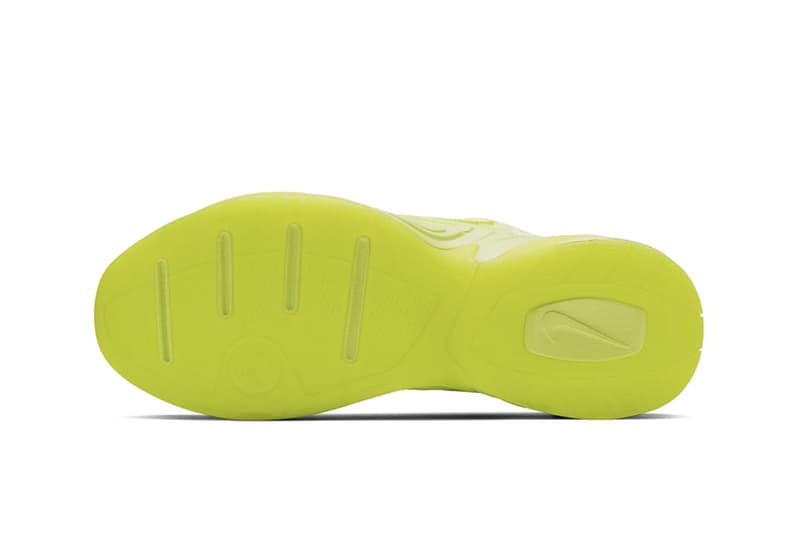 Nike M2K Tekno Neon Green/Yellow "Volt" Chunky Sneaker Shoe Trainer Release Bright Trend