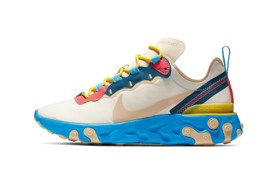 Releases React Element 55 in Electric Blue |