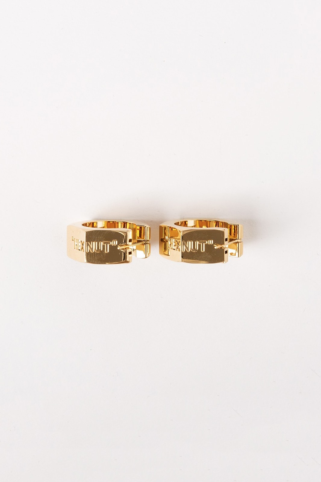 Off White Jewelry Collection Earrings Gold