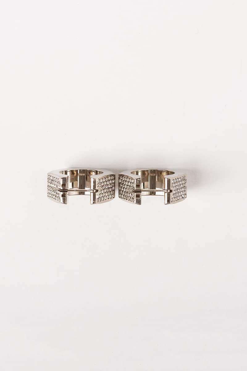 Off White Jewelry Collection Earrings Silver