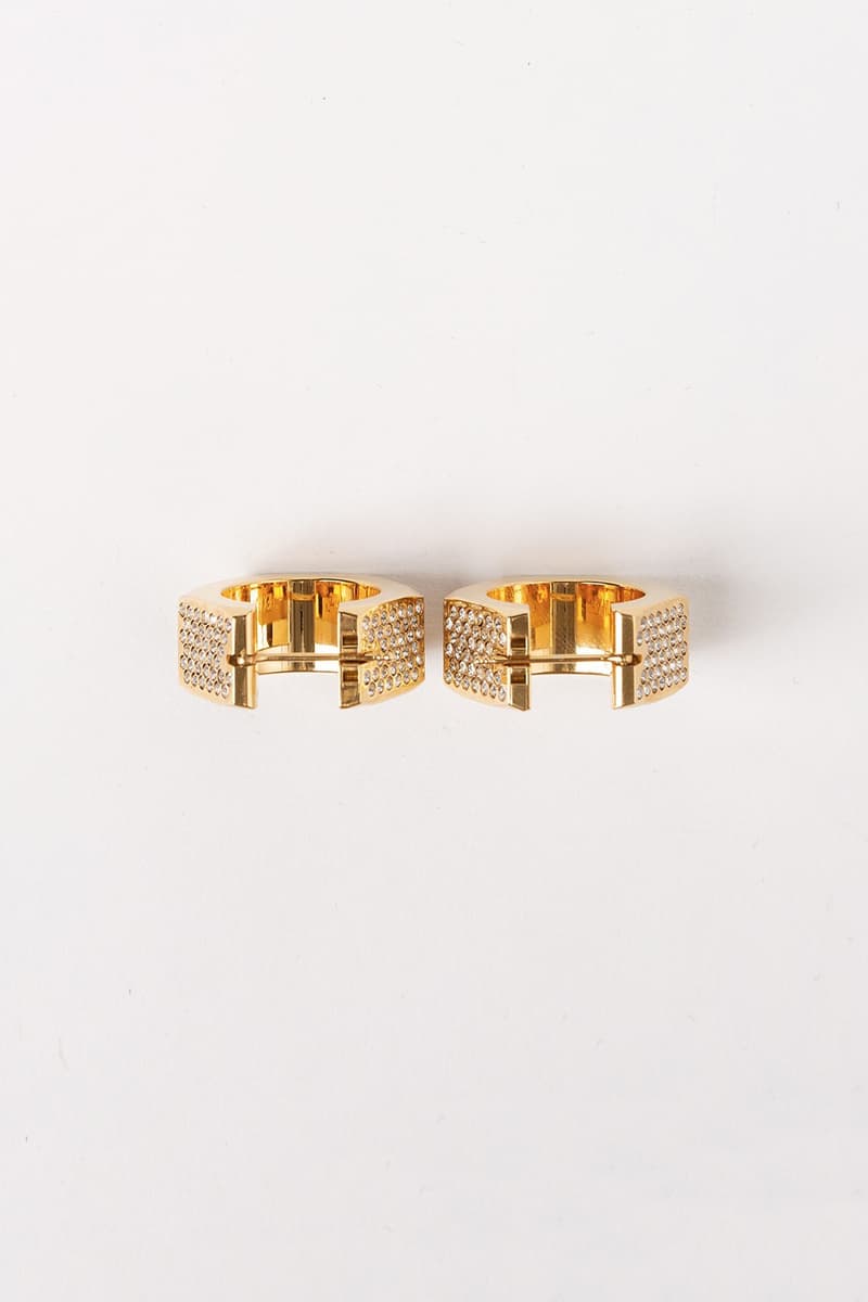 Off White Jewelry Collection Earrings Gold