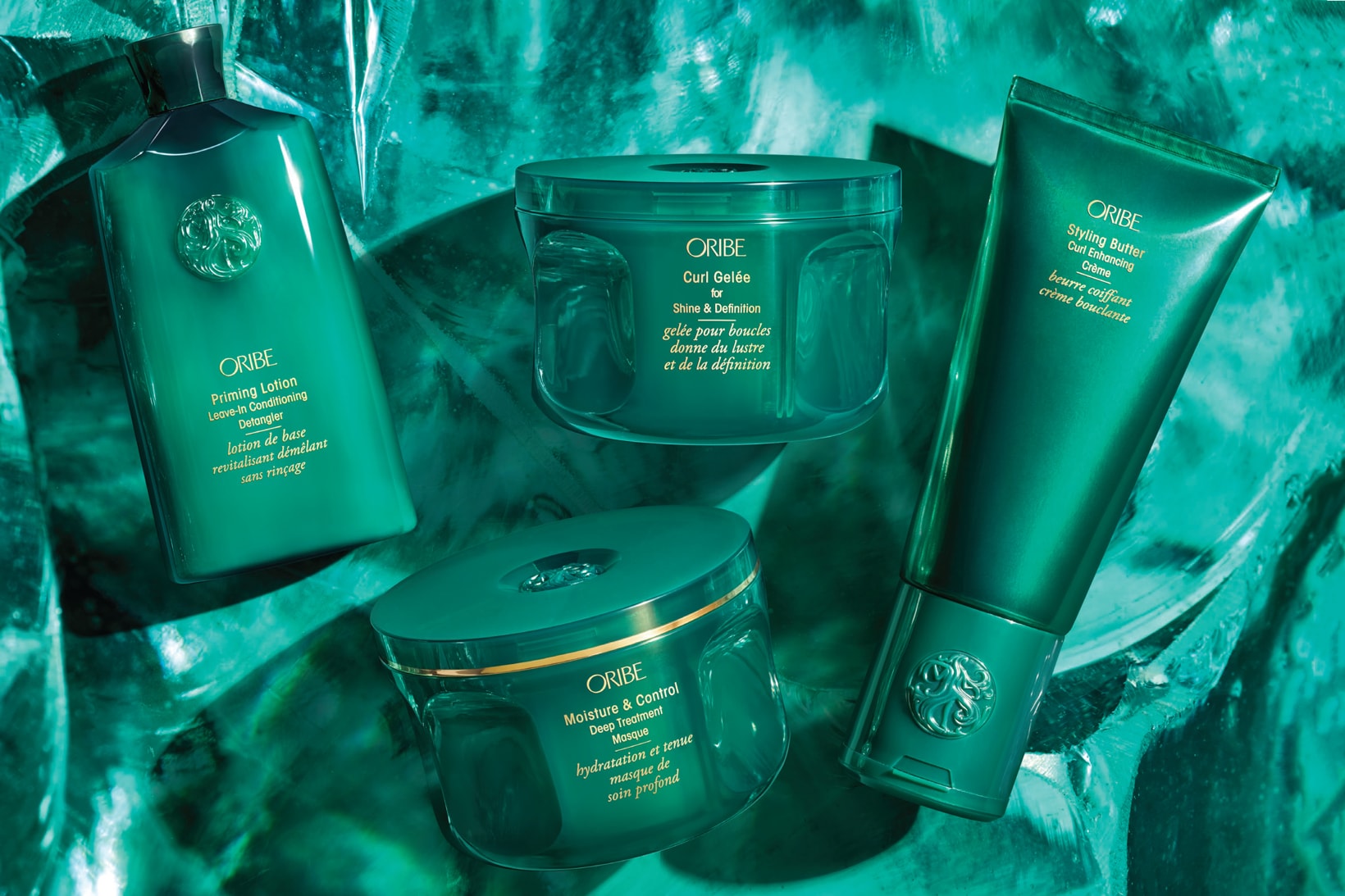Oribe Highly Textured Natural Hair Products Priming Lotion Curl Gelee Styling Butter Deep Treatment Masque