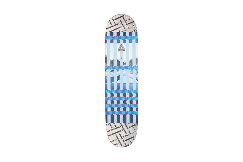 Palace Summer 2019 Collection Skate Deck Grey Blue