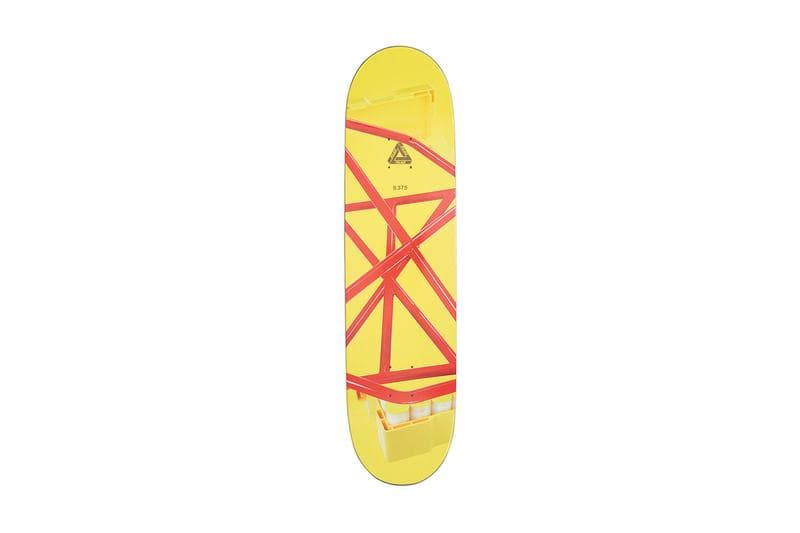 Palace Summer 2019 Collection Skate Deck Yellow Red