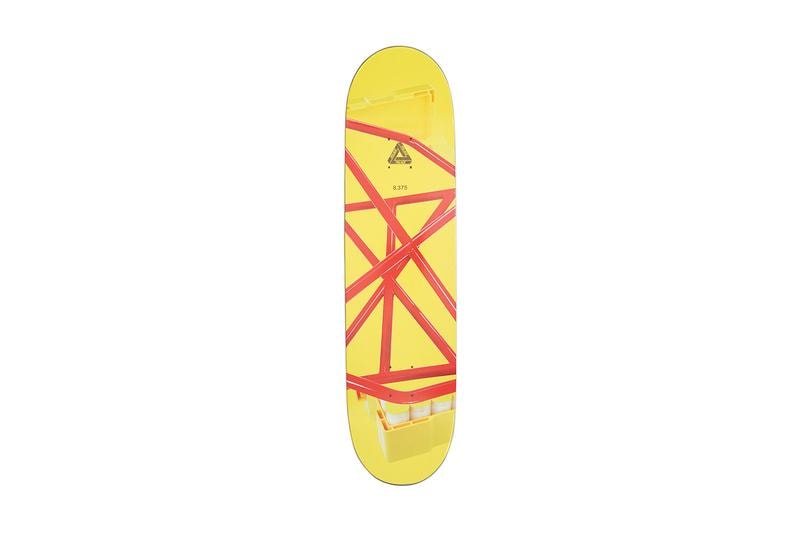 Palace Summer 2019 Collection Skate Deck Yellow Red