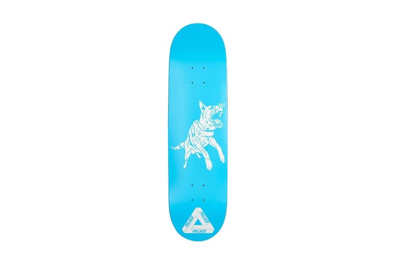 Palace Summer 2019 Collection Skate Deck Blue White