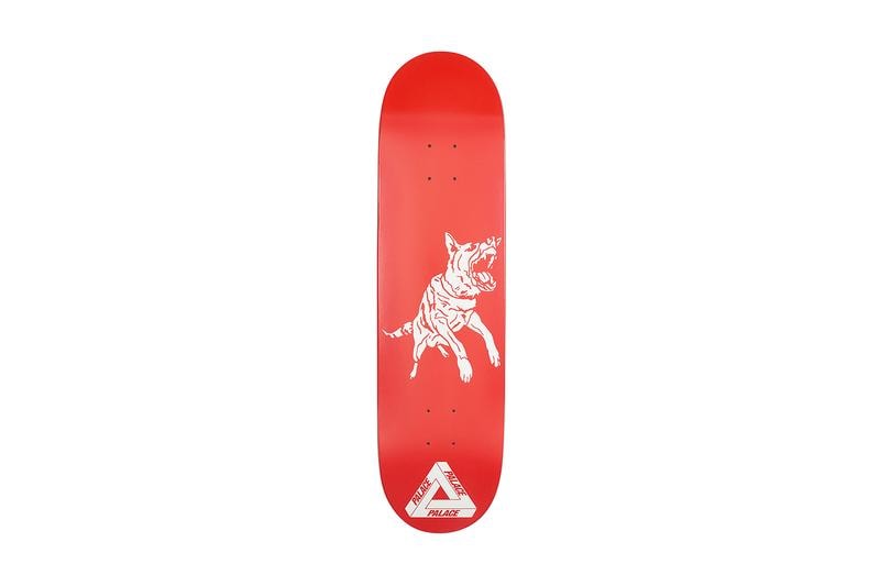 Palace Summer 2019 Collection Skate Deck Red