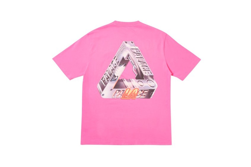 Palace Los Angeles LA Capsule Collection T Shirt Pink