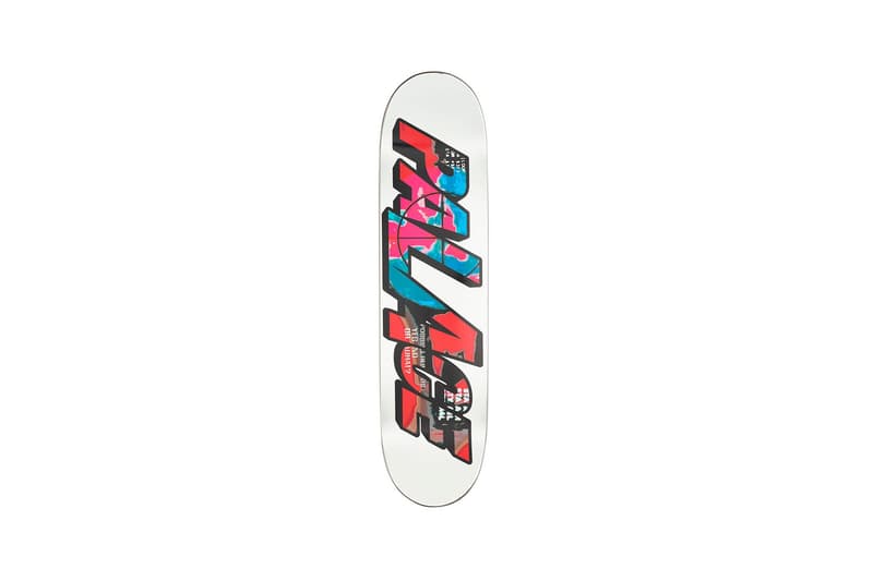 Palace Los Angeles LA Capsule Collection Skate Deck White