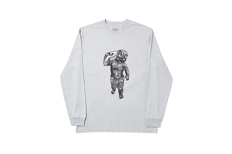 Palace Spring 2019 Long Sleeve Shirt Grey