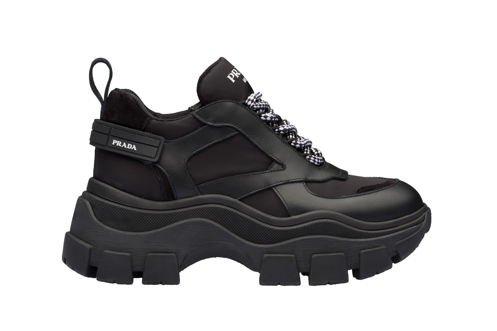 Prada Platform Sneaker Black
