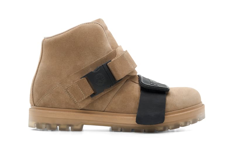 Rick Owens Rotterhiker Boots Beige Black