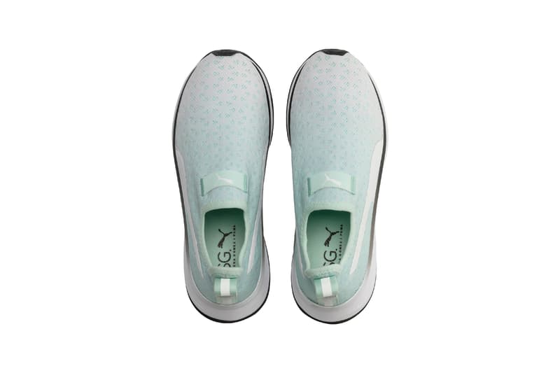 Selena Gomez x PUMA Spring Summer 2019 Collection SG Bright Fade Slip-On Fair Aqua Black