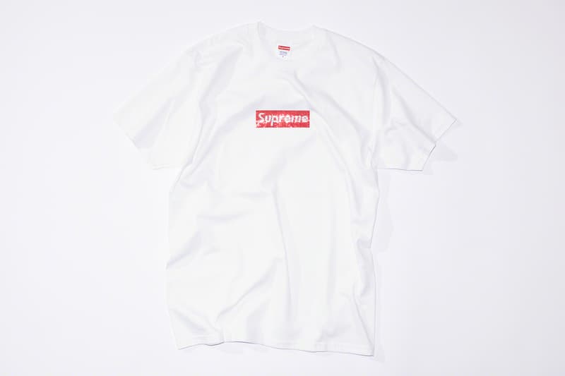 Supreme 25-Year Anniversary Collection Release Drop Box Logo Bogo Swarovski Crystal Exclusive 