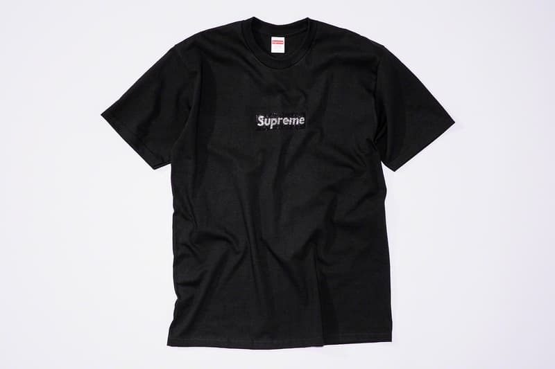 Supreme 25-Year Anniversary Collection Release Drop Box Logo Bogo Swarovski Crystal Exclusive 