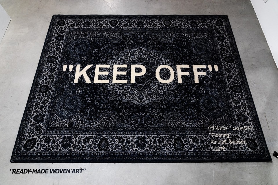 Ikea, Off-White collaboration rug teased by Virgil Abloh - Curbed