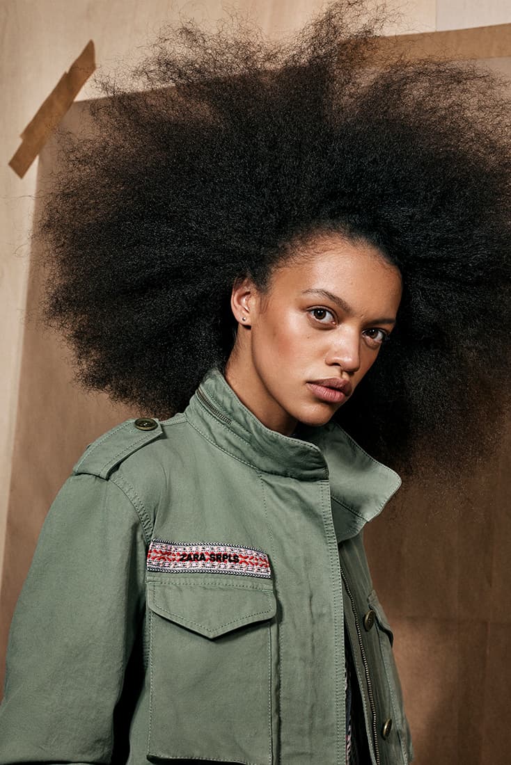 Zara SRPLS Military Collection 2 Release Clothes Lookbook