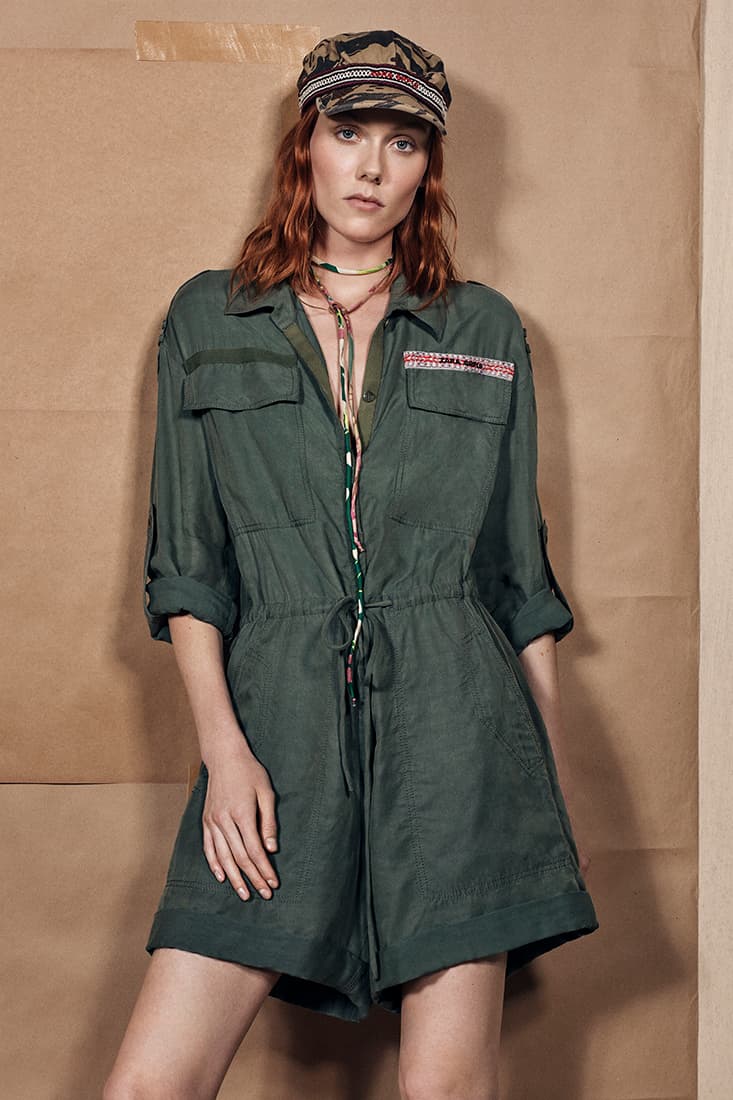 Zara SRPLS Military Collection 2 Release Clothes Lookbook