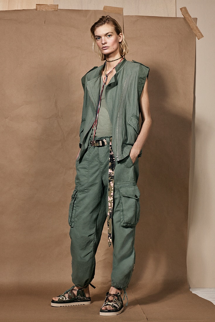 Zara SRPLS Military Collection 2 Release Clothes Lookbook